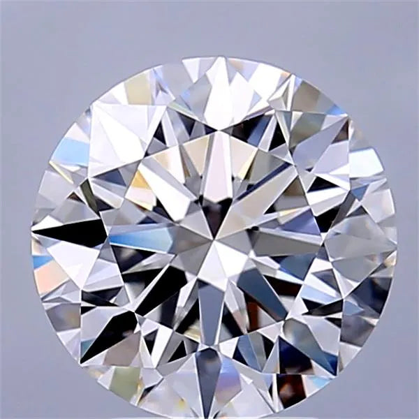 3.06ct Round Lab Grown Diamond (Colour E, Clarity VVS1, Cut EX, IGI Certified)