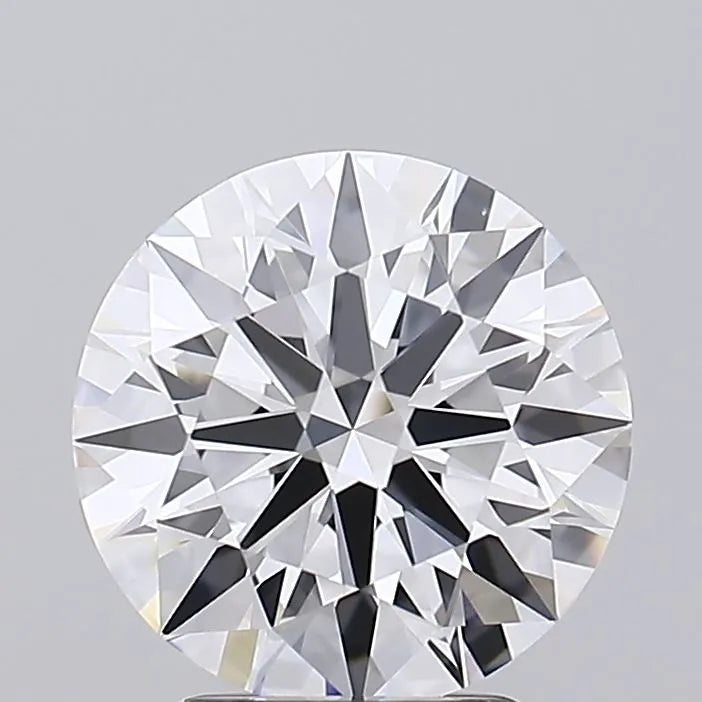 3.06ct Round Lab Grown Diamond (Colour E, Clarity VVS1, Cut ID, IGI Certified)