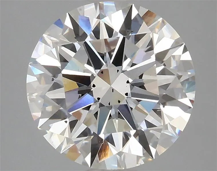 3.06ct Round Lab Grown Diamond (Colour F, Clarity SI1, Cut ID, IGI Certified)