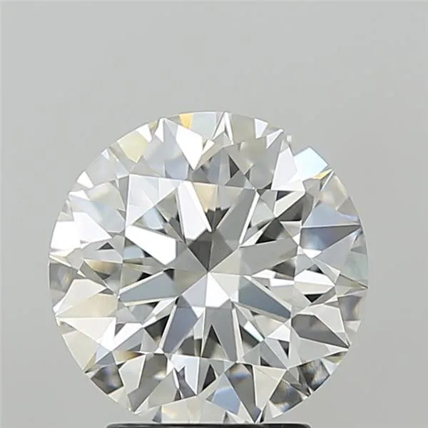 3.06ct Round Lab Grown Diamond (Colour G, Clarity VVS2, Cut ID, IGI Certified)