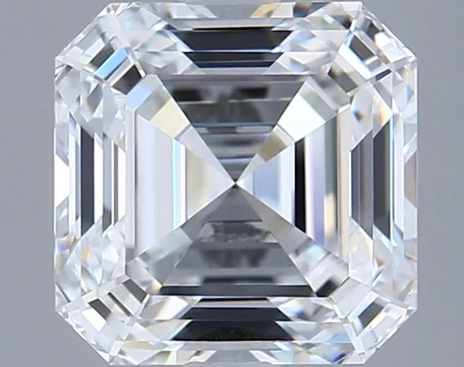 3.07ct Asscher Lab Grown Diamond (Colour E, Clarity VVS2, IGI Certified)