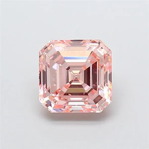 3.07ct Asscher Lab Grown Diamond (Colour Fancy Intense Pink, Clarity VVS2, IGI Certified)