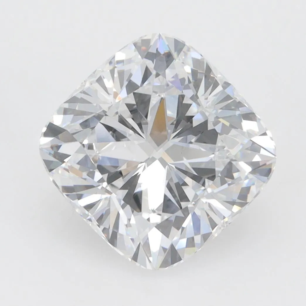 3.07ct Cushion brilliant Lab Grown Diamond (Colour D, Clarity VVS1, IGI Certified)