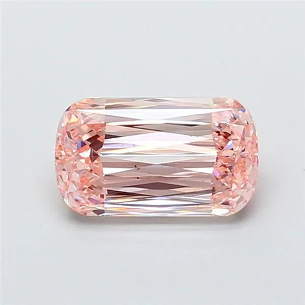 3.07ct Cushion modified Lab Grown Diamond (Colour Fancy Intense Pink, Clarity VS1, IGI Certified)