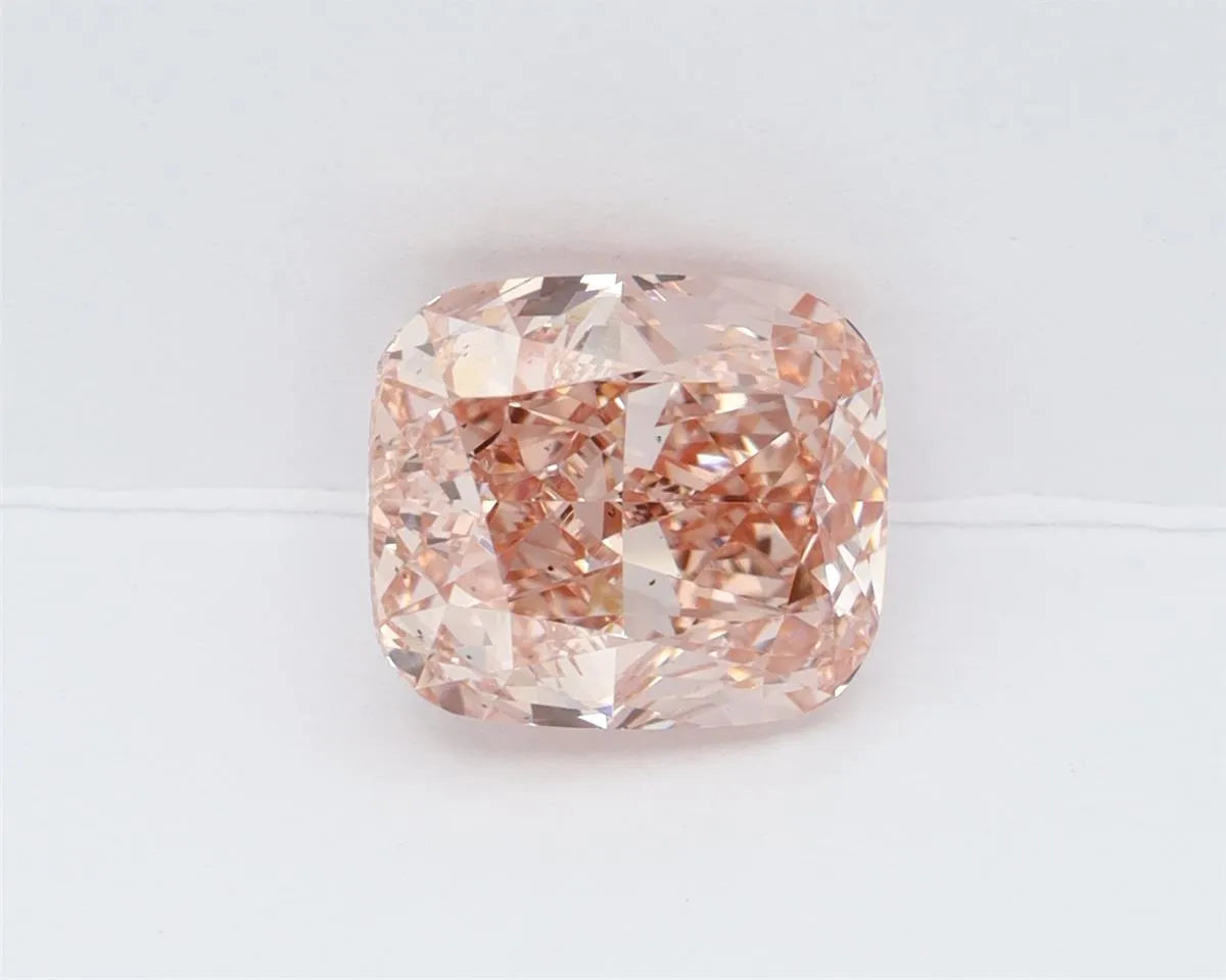 3.07ct Cushion modified Lab Grown Diamond (Colour Fancy Vivid Pink, Clarity VS2, IGI Certified)
