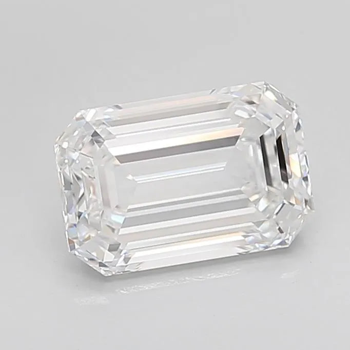3.07ct Emerald Lab Grown Diamond (Colour D, Clarity IF, IGI Certified)