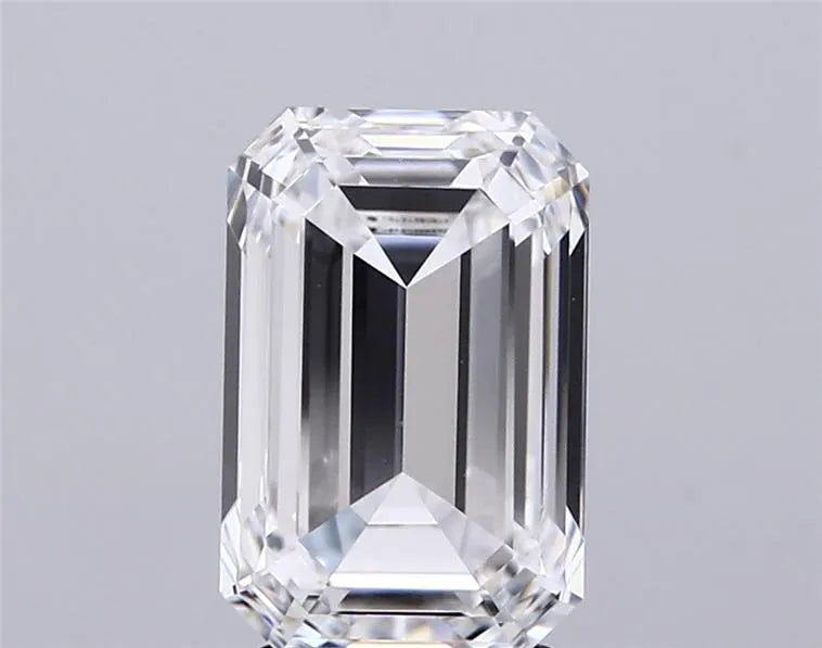 3.07ct Emerald Lab Grown Diamond (Colour D, Clarity VVS1, IGI Certified)