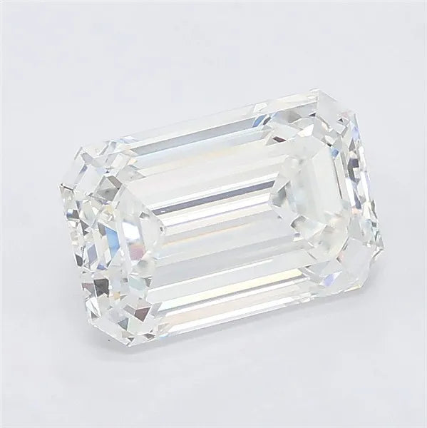 3.07ct Emerald Lab Grown Diamond (Colour E, Clarity VVS2, IGI Certified)