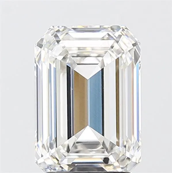 3.07ct Emerald Lab Grown Diamond (Colour F, Clarity VVS2, IGI Certified)