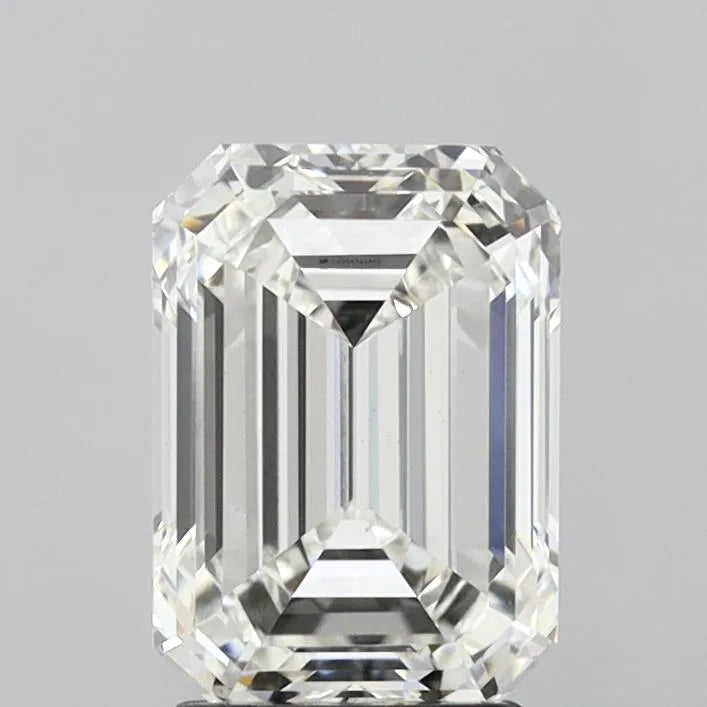 3.07ct Emerald Lab Grown Diamond (Colour G, Clarity VVS2, IGI Certified)