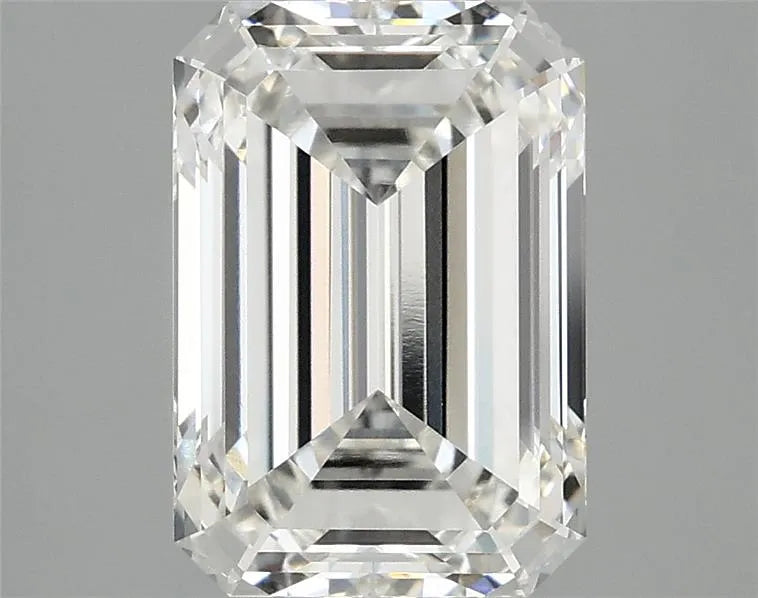 3.07ct Emerald Lab Grown Diamond (Colour H, Clarity VVS2, IGI Certified)