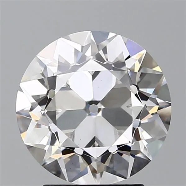 3.07ct European cut Lab Grown Diamond (Colour D, Clarity VS1, IGI Certified)