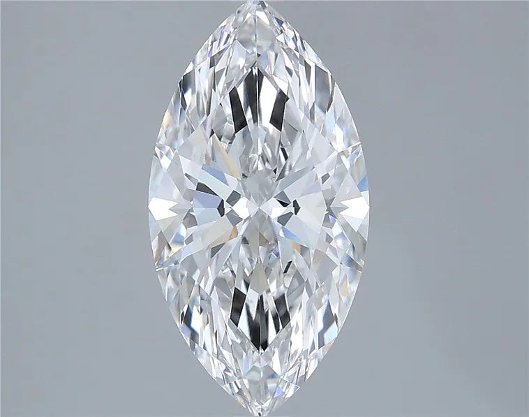 3.07ct Marquise Lab Grown Diamond (Colour D, Clarity VVS2, IGI Certified)
