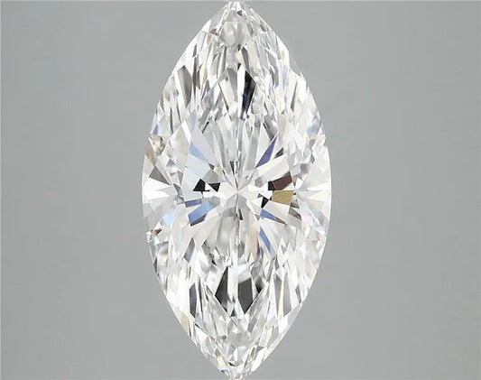 3.07ct Marquise Lab Grown Diamond (Colour E, Clarity VVS1, IGI Certified)
