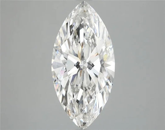 3.07ct Marquise Lab Grown Diamond (Colour F, Clarity VVS1, IGI Certified)