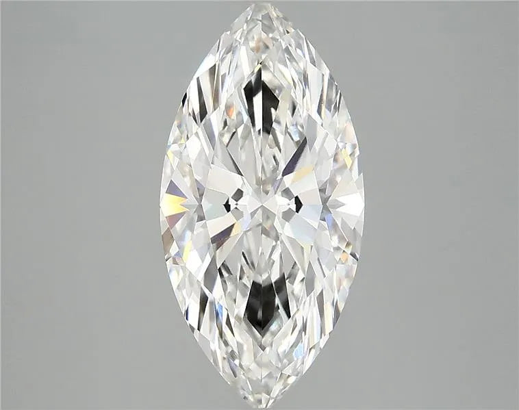 3.07ct Marquise Lab Grown Diamond (Colour F, Clarity VVS2, IGI Certified)