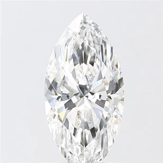 3.07ct Marquise Lab Grown Diamond (Colour F, Clarity VVS2, IGI Certified)