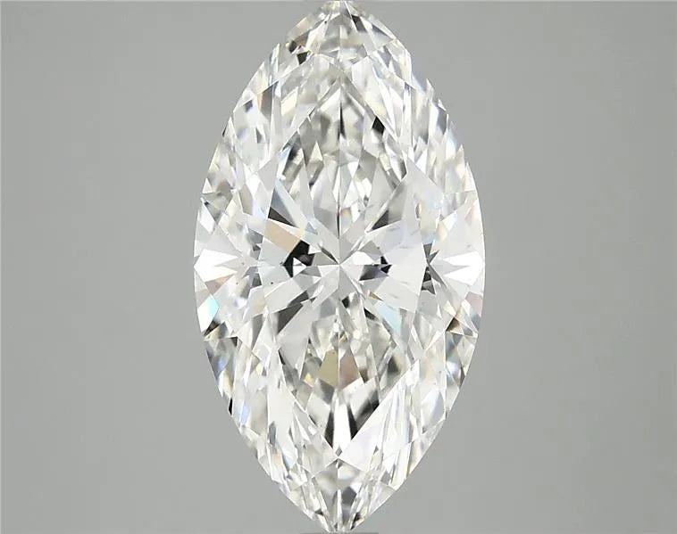 3.07ct Marquise Lab Grown Diamond (Colour G, Clarity VS2, IGI Certified)