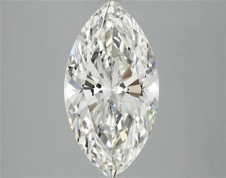 3.07ct Marquise Lab Grown Diamond (Colour G, Clarity VVS2, IGI Certified)