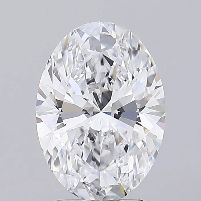 3.07ct Oval Lab Grown Diamond (Colour D, Clarity IF, IGI Certified)