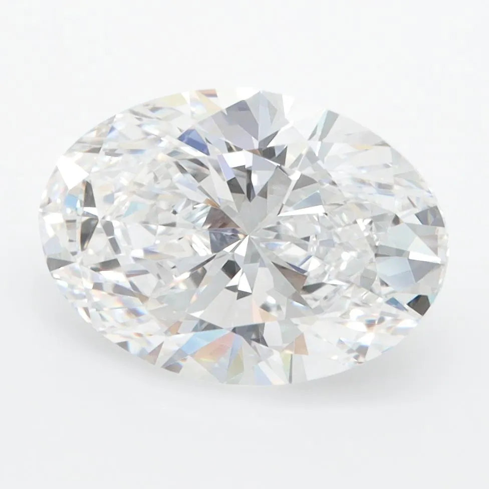 3.07ct Oval Lab Grown Diamond (Colour D, Clarity IF, IGI Certified)