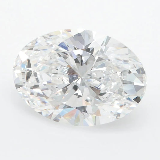 3.07ct Oval Lab Grown Diamond (Colour D, Clarity IF, IGI Certified)