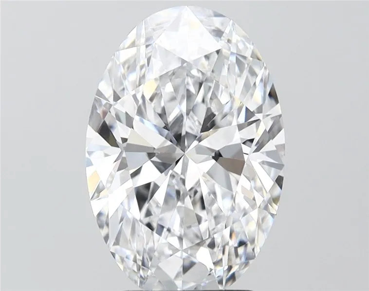 3.07ct Oval Lab Grown Diamond (Colour D, Clarity IF, IGI Certified)