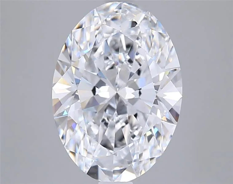 3.07ct Oval Lab Grown Diamond (Colour D, Clarity VVS2, IGI Certified)