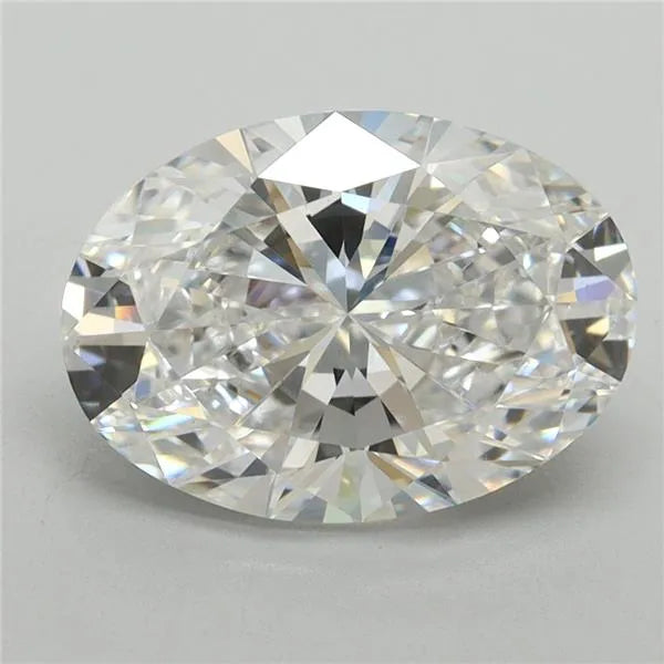 3.07ct Oval Lab Grown Diamond (Colour E, Clarity VS1, Cut VG, Uncertified)