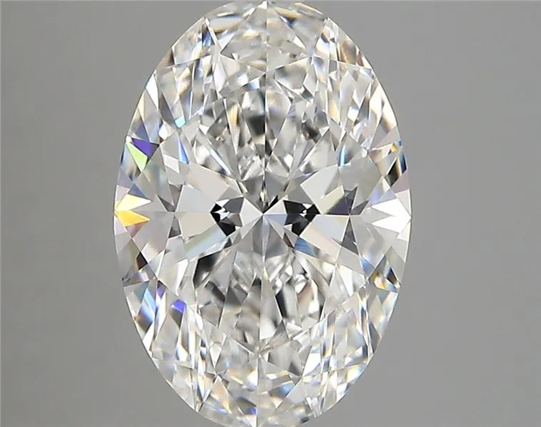 3.07ct Oval Lab Grown Diamond (Colour E, Clarity VVS2, Cut EX, GIA Certified)