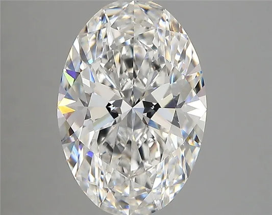 3.07ct Oval Lab Grown Diamond (Colour E, Clarity VVS2, Cut EX, GIA Certified)
