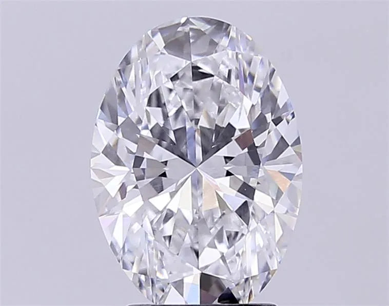 3.07ct Oval Lab Grown Diamond (Colour E, Clarity VVS2, IGI Certified)