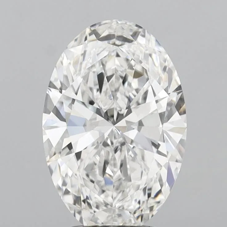 3.07ct Oval Lab Grown Diamond (Colour E, Clarity VVS2, IGI Certified)