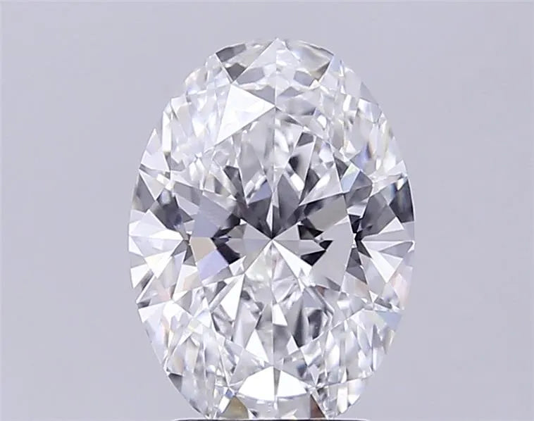 3.07ct Oval Lab Grown Diamond (Colour E, Clarity VVS2, IGI Certified)