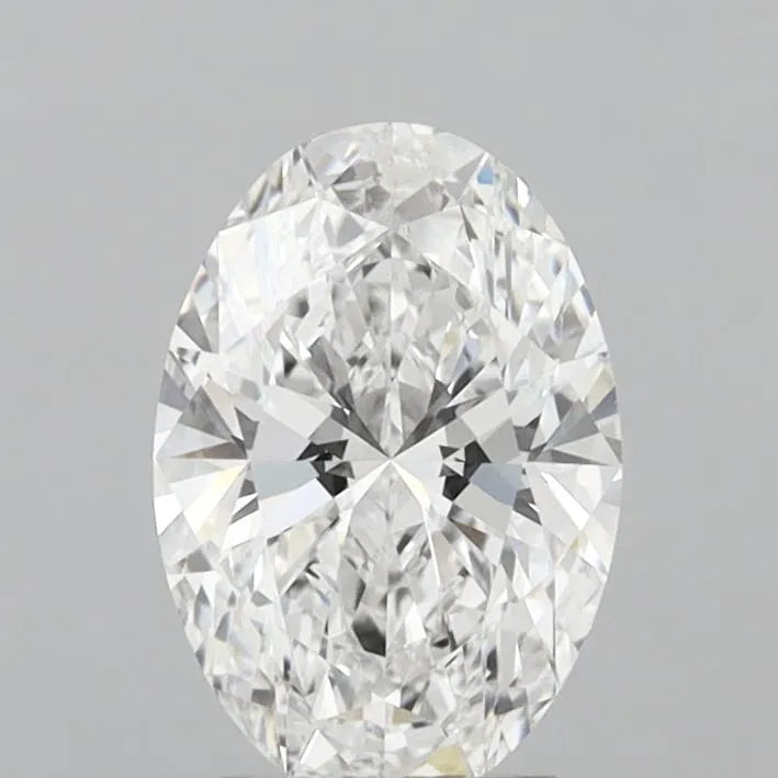 3.07ct Oval Lab Grown Diamond (Colour E, Clarity VVS2, IGI Certified)