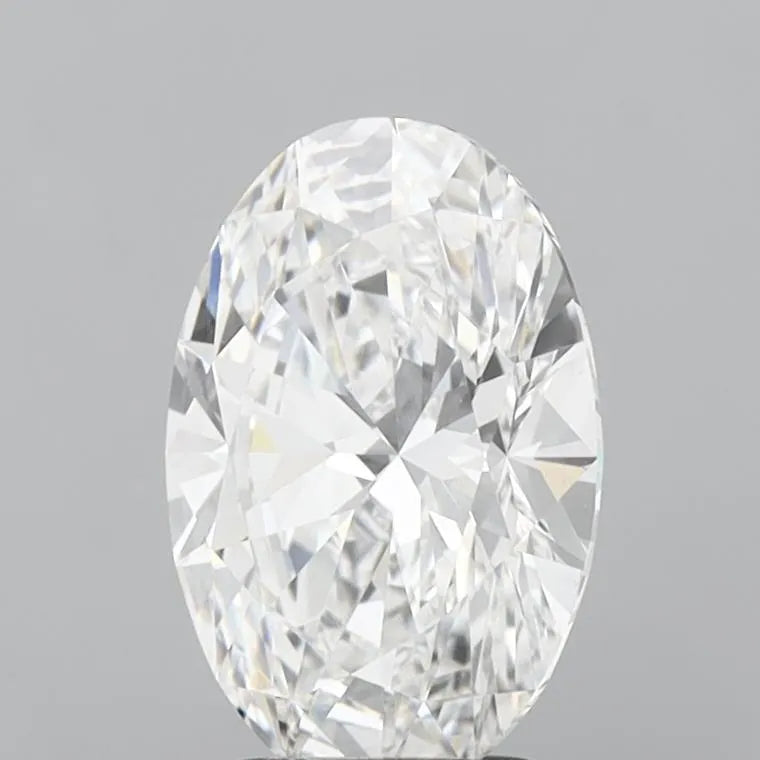 3.07ct Oval Lab Grown Diamond (Colour E, Clarity VVS2, IGI Certified)