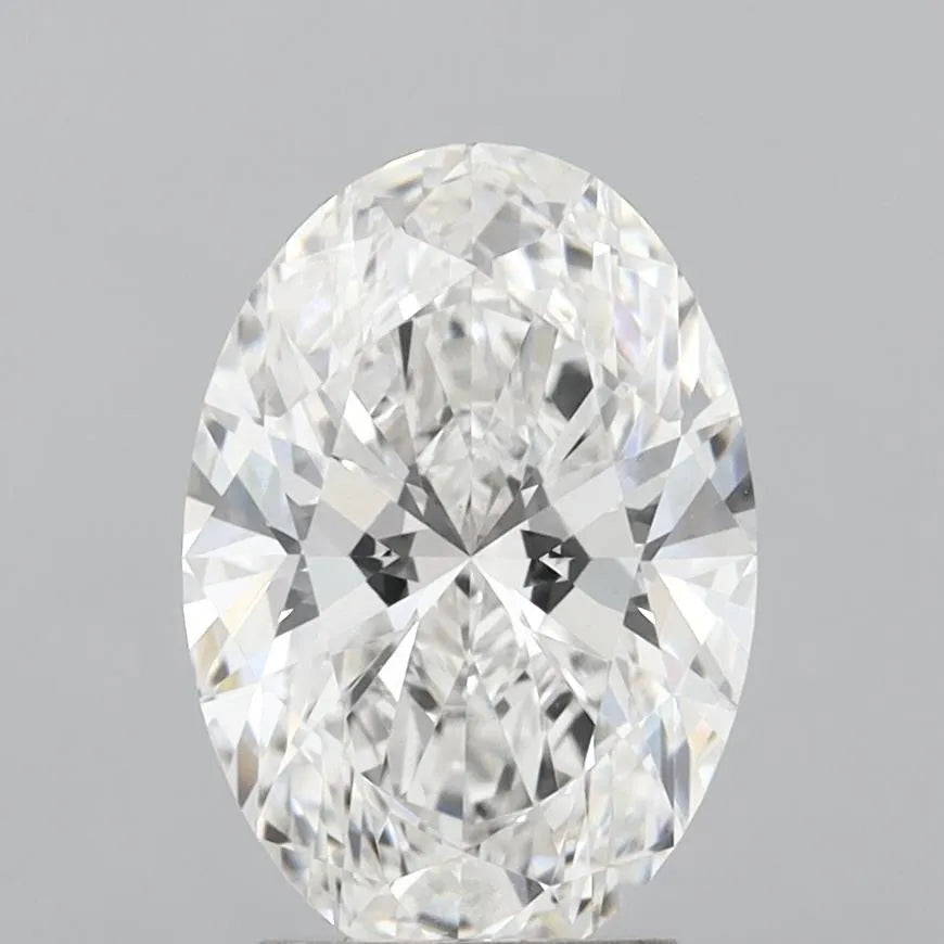 3.07ct Oval Lab Grown Diamond (Colour E, Clarity VVS2, IGI Certified)