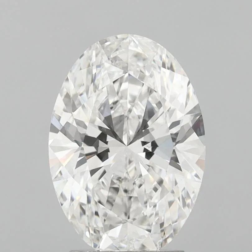 3.07ct Oval Lab Grown Diamond (Colour E, Clarity VVS2, IGI Certified)