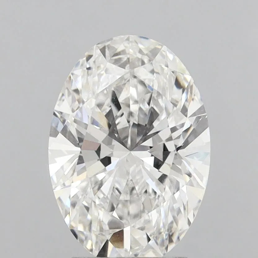 3.07ct Oval Lab Grown Diamond (Colour E, Clarity VVS2, IGI Certified)