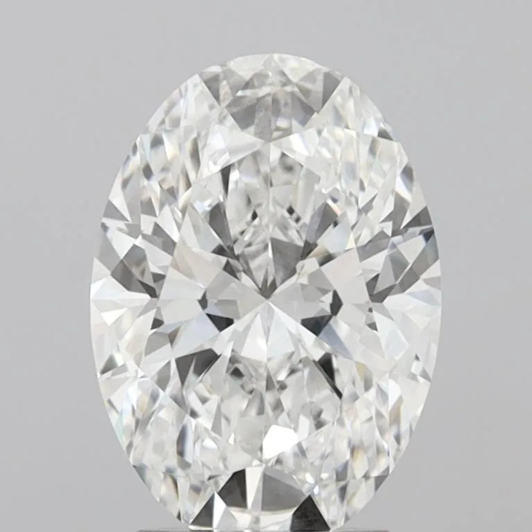 3.07ct Oval Lab Grown Diamond (Colour E, Clarity VVS2, IGI Certified)