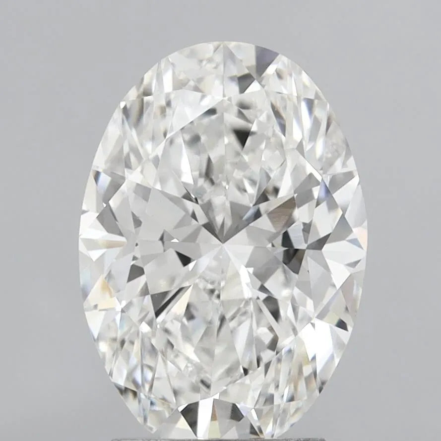 3.07ct Oval Lab Grown Diamond (Colour E, Clarity VVS2, IGI Certified)