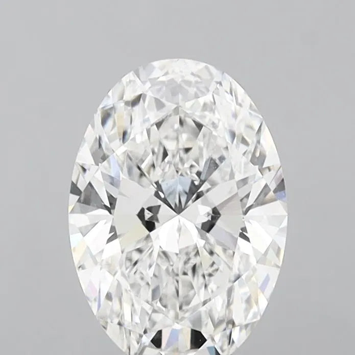 3.07ct Oval Lab Grown Diamond (Colour E, Clarity VVS2, IGI Certified)