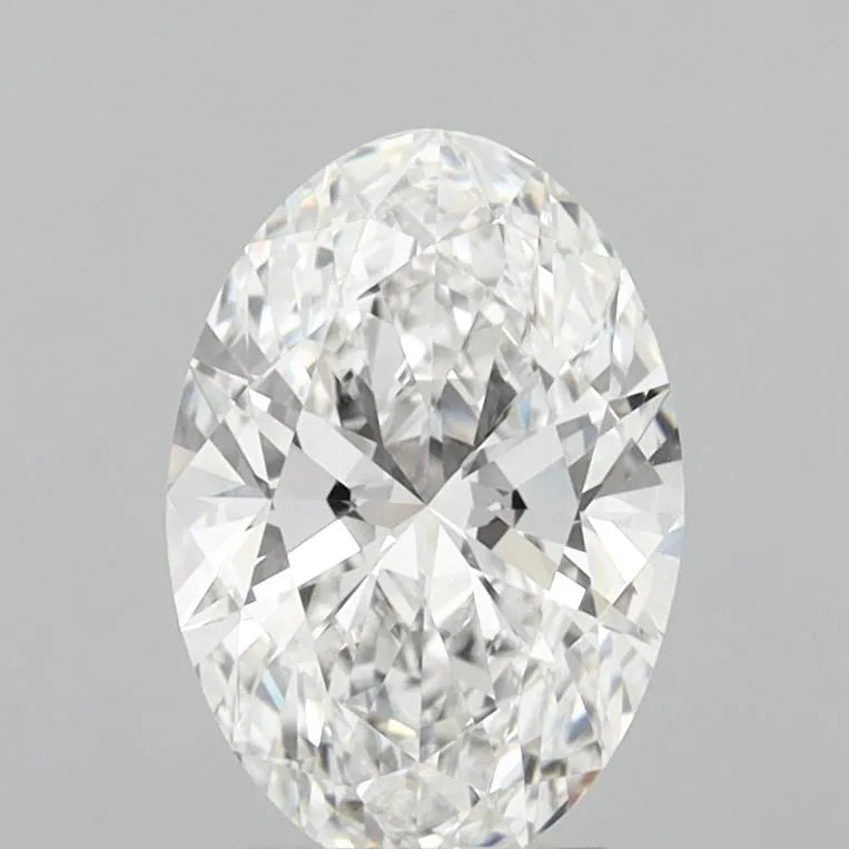 3.07ct Oval Lab Grown Diamond (Colour E, Clarity VVS2, IGI Certified)