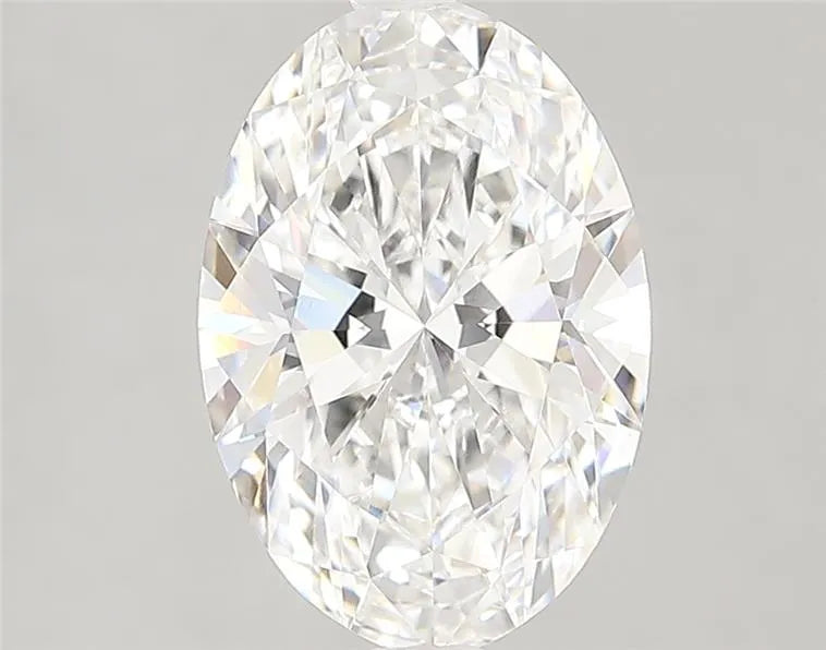 3.07ct Oval Lab Grown Diamond (Colour F, Clarity VVS1, IGI Certified)