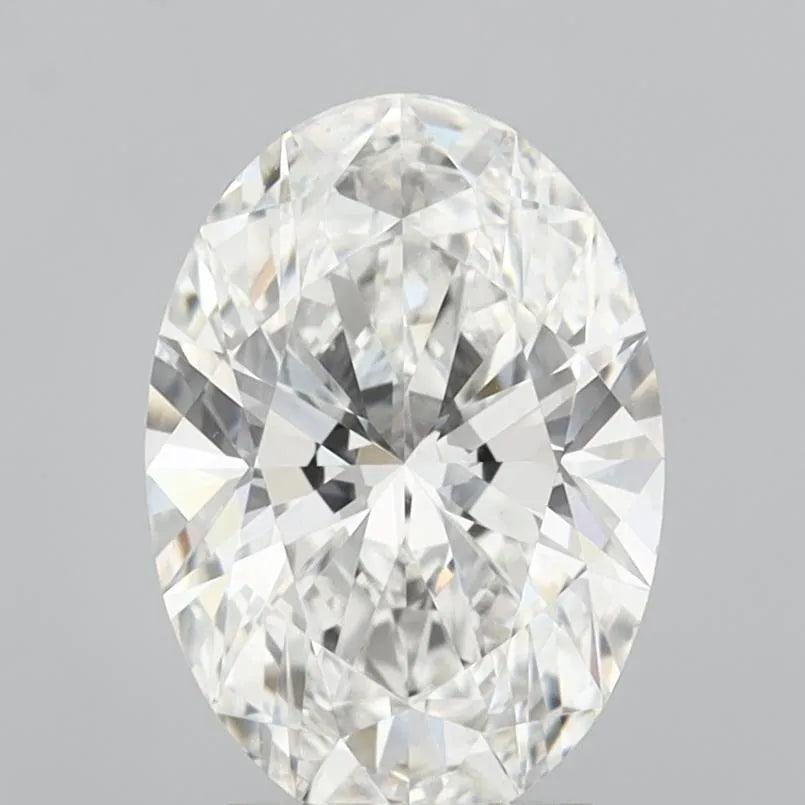 3.07ct Oval Lab Grown Diamond (Colour F, Clarity VVS1, IGI Certified)