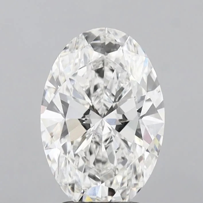 3.07ct Oval Lab Grown Diamond (Colour F, Clarity VVS2, IGI Certified)