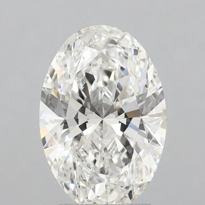 3.07ct Oval Lab Grown Diamond (Colour F, Clarity VVS2, IGI Certified)