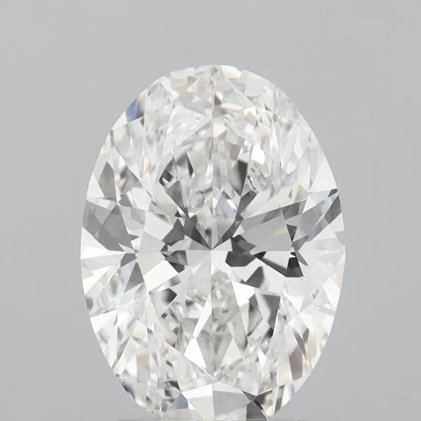 3.07ct Oval Lab Grown Diamond (Colour F, Clarity VVS2, IGI Certified)