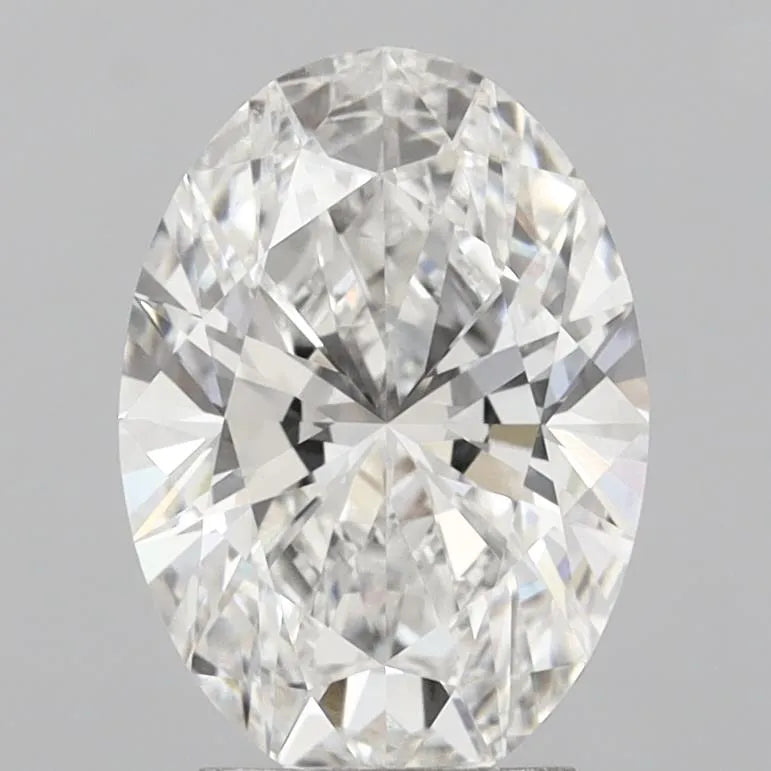 3.07ct Oval Lab Grown Diamond (Colour F, Clarity VVS2, IGI Certified)