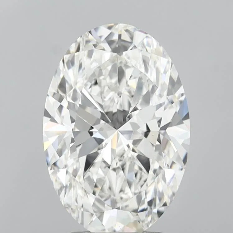 3.07ct Oval Lab Grown Diamond (Colour F, Clarity VVS2, IGI Certified)